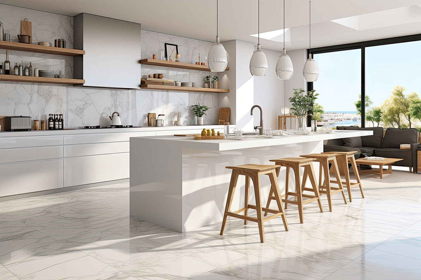 Renovated apartment at last floor