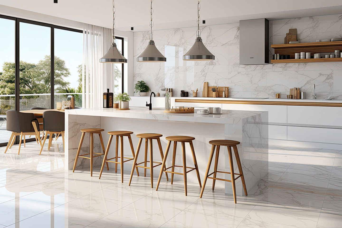 Renovated apartment at last floor