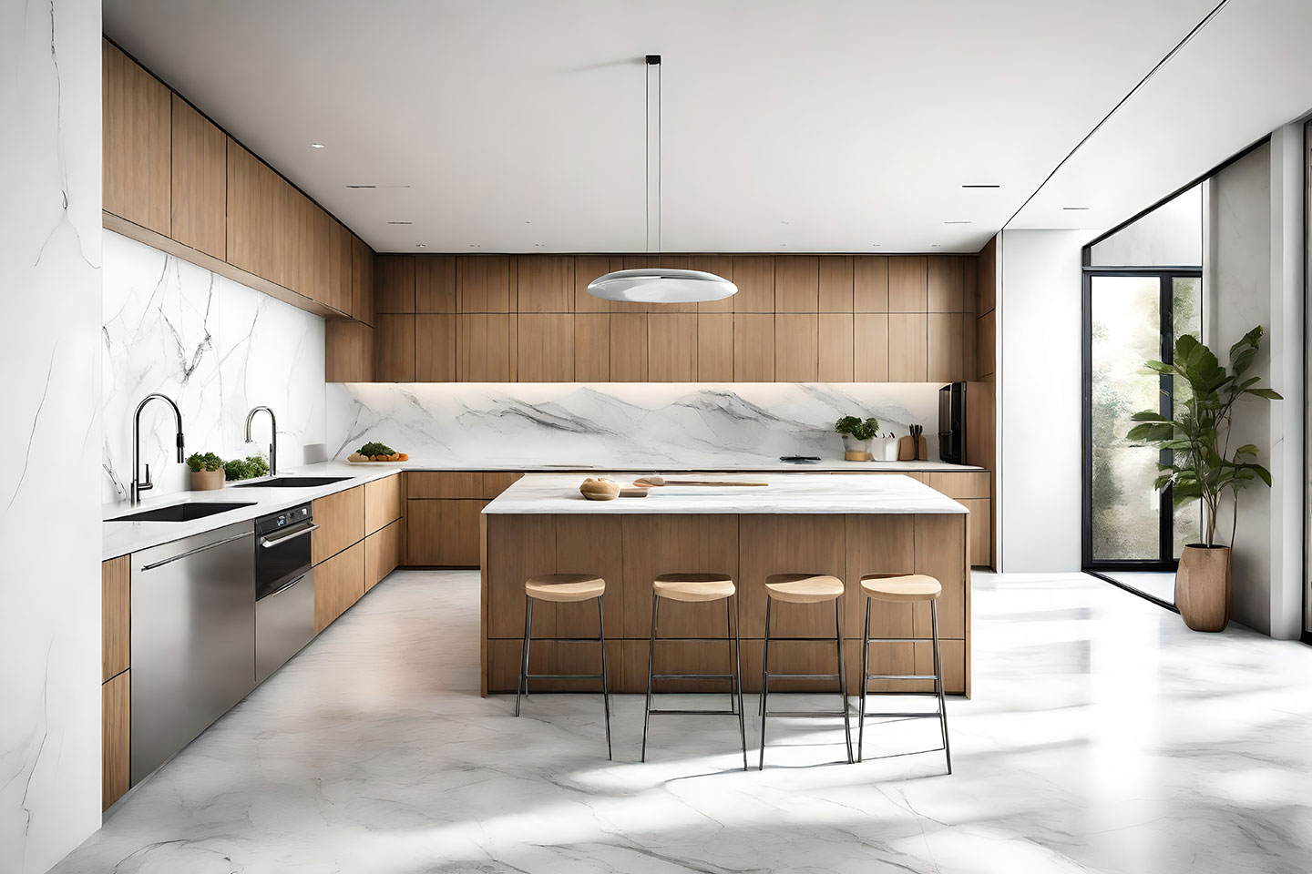 Renovated apartment at last floor